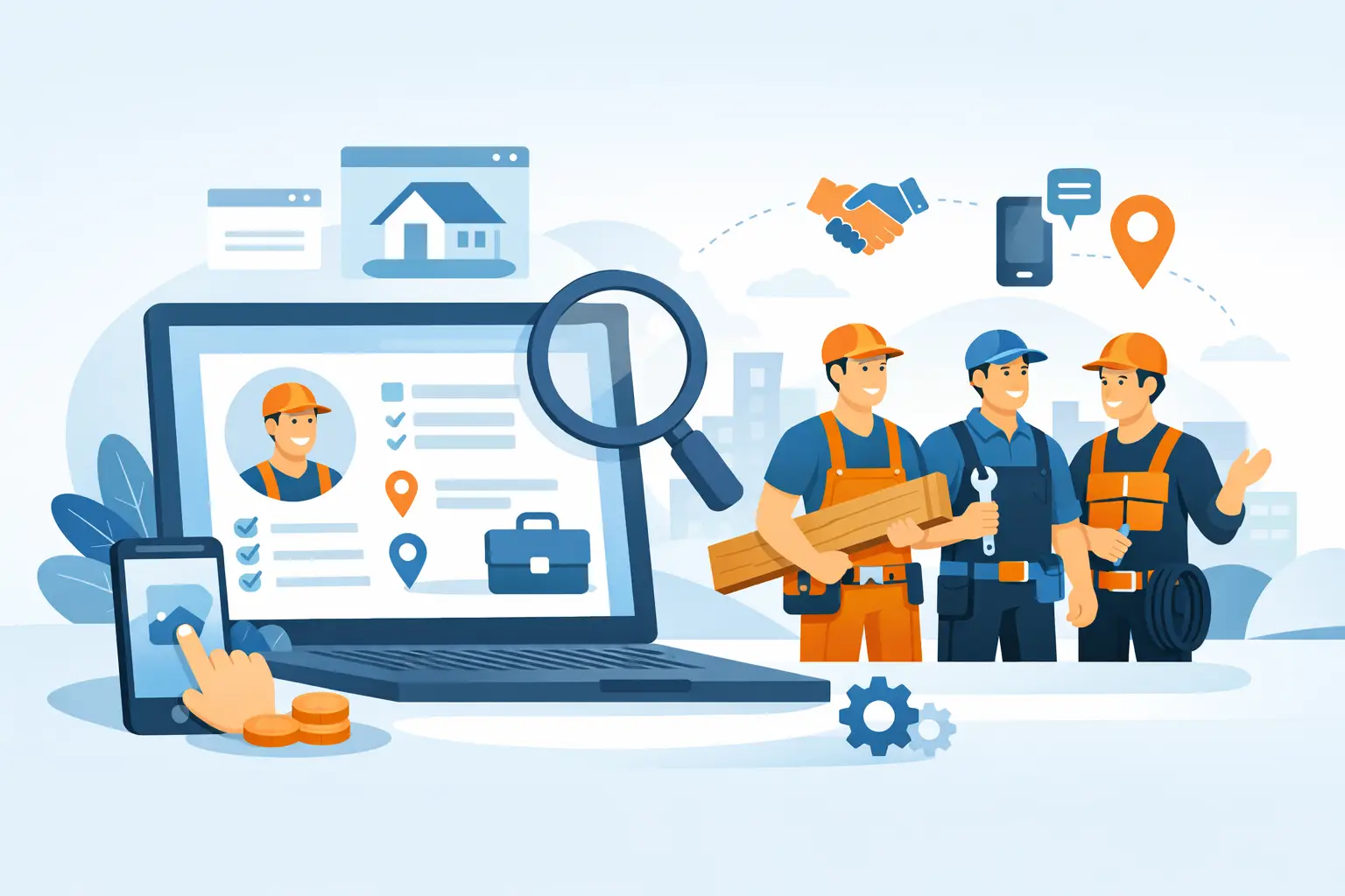 Jak získat zakázky pro řemeslníky online