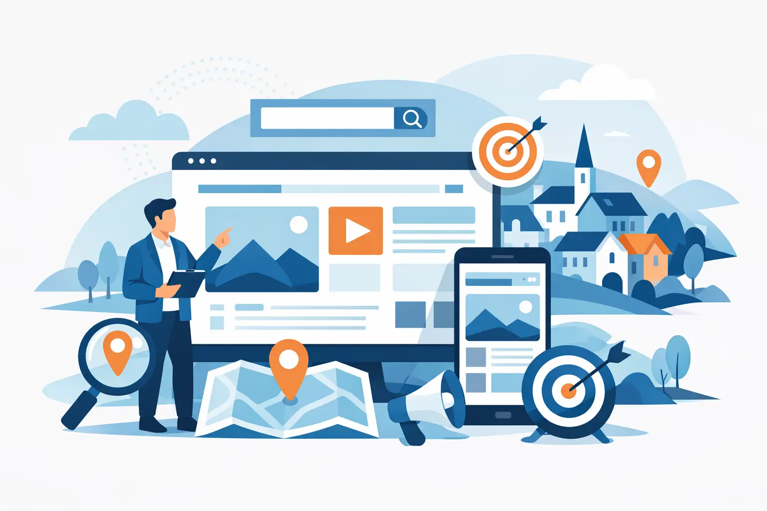 Jak inzerovat webdesign služby v regionu