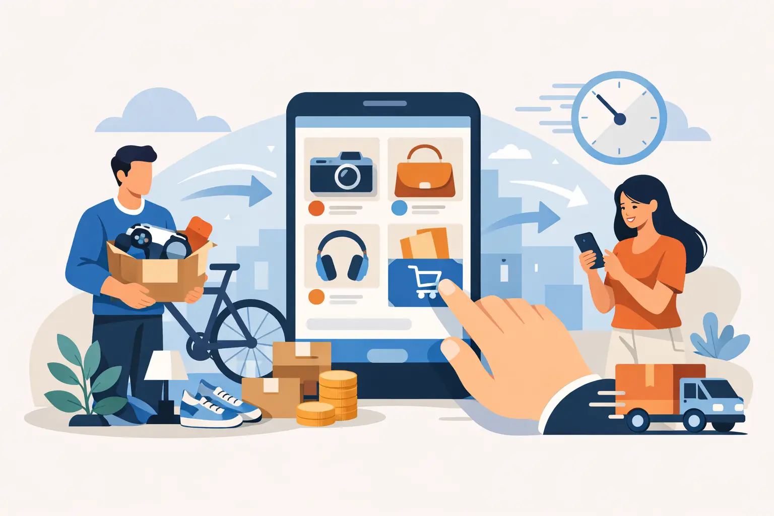 Jak prodat bazarové zboží rychle a bez čekání